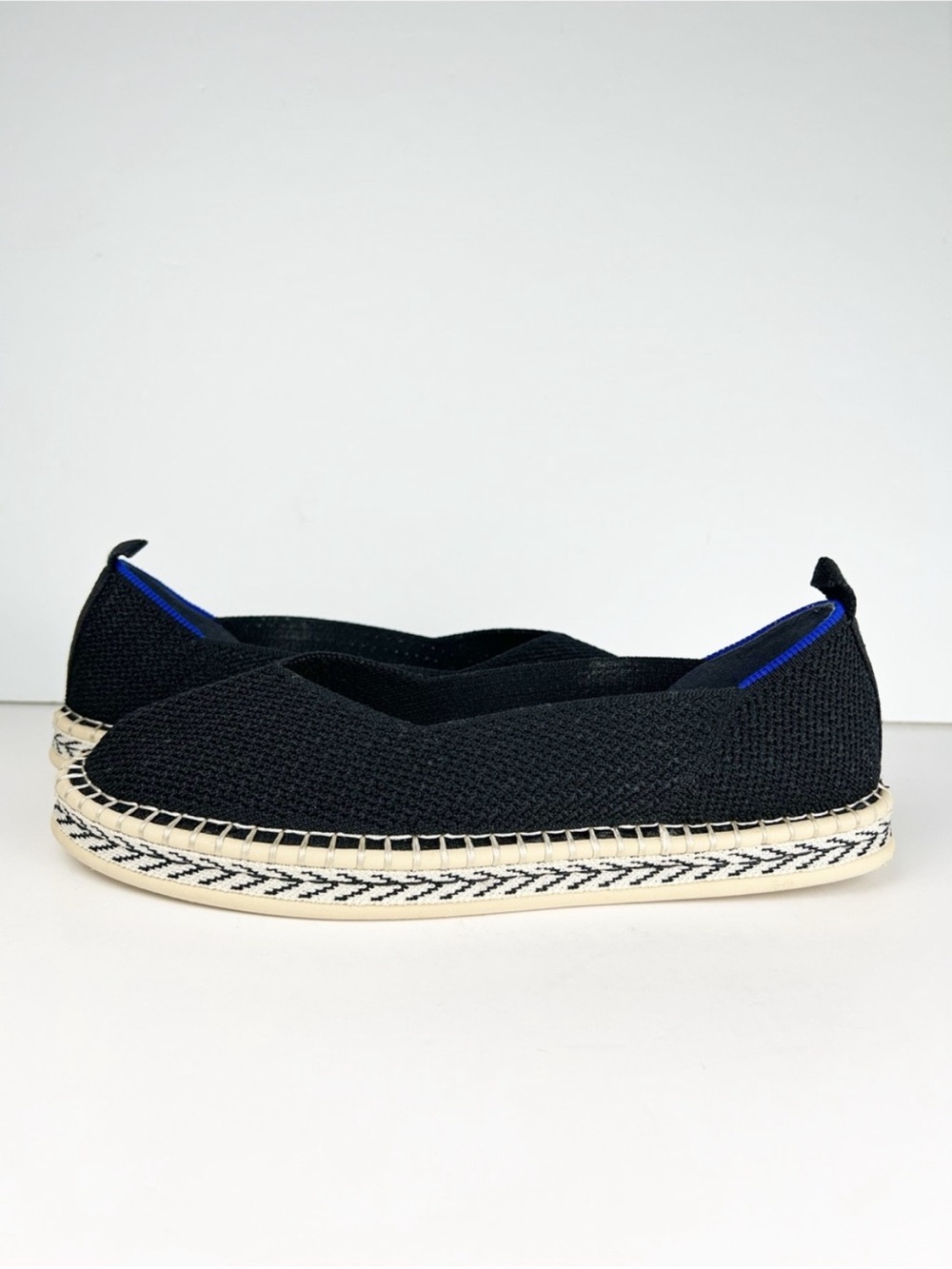 Rothy’s The Espadrille Black Shoes